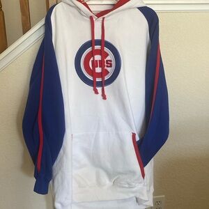 NWT Vintage Chicago Cubs Red, White, and Blue Hoodie, XL